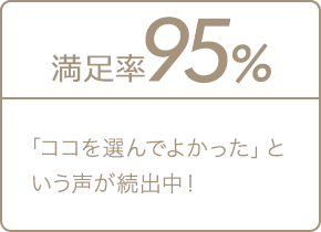 満足率95% 女の子の「稼げた」の声が私たちの1番のご褒美です